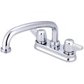 Central Brass Two Handle Shell Type Bar/Laundry Faucet in Chrome 0094-H1